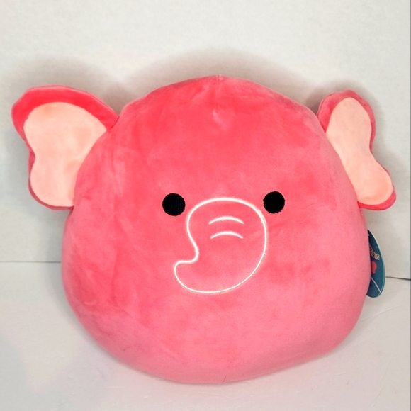 KYLA 🐘 UK Exclusive Pink Elephant Original Squishmallow by Kelly Toy ☆》NWT《☆ - Picture 1 of 8